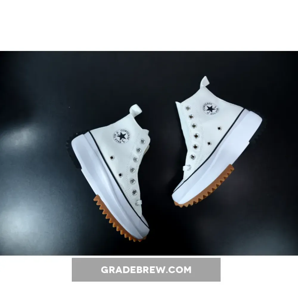 Converse Run Star Hike High White Black Gum 166799C