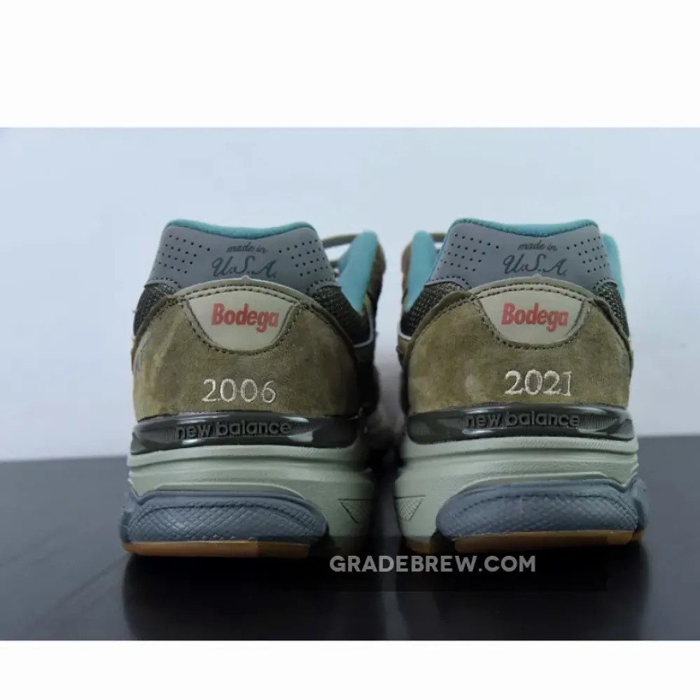 New Balance 990v3 Here to Stay Brown/Grey/Red M990BD3