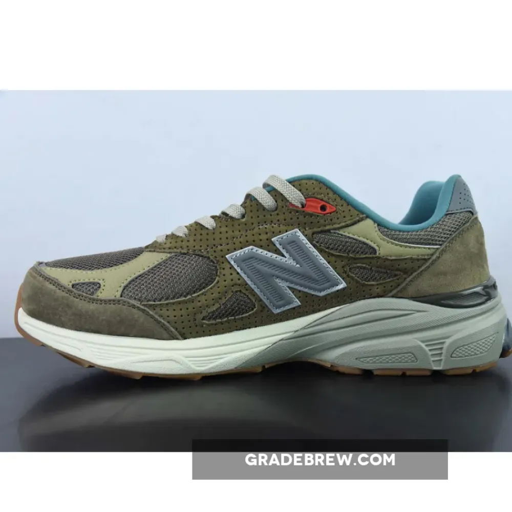 New Balance 990v3 Here to Stay Brown/Grey/Red M990BD3
