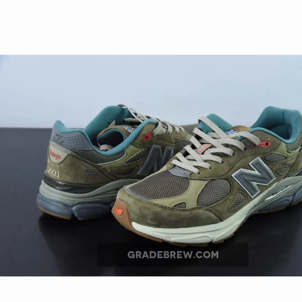 New Balance 990v3 Here to Stay Brown/Grey/Red M990BD3