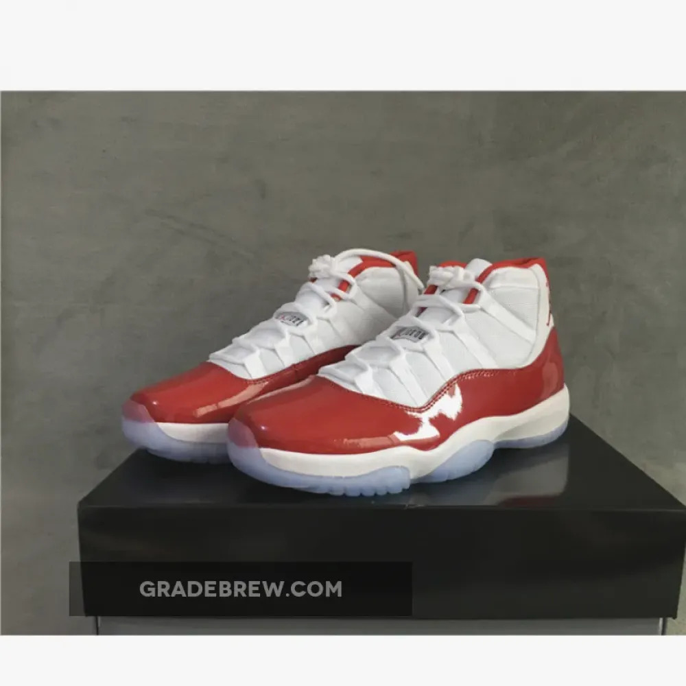 Air Jordan 11 Cherry Black/Varsity Red/White CT8012-116