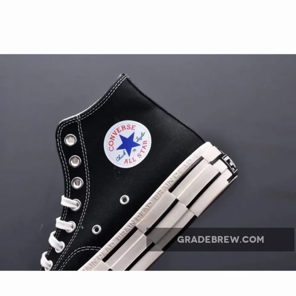 Converse Chuck 70 High Brain Dead Black/White/Canvas 170549C