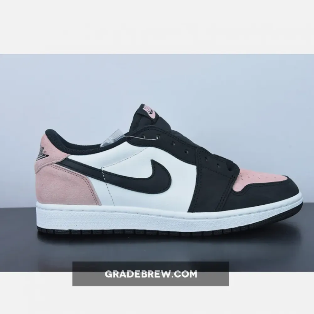 Nike Air Jordan 1 Low OG Bleached Coral/White/Grey Fog Black CZ0790-061