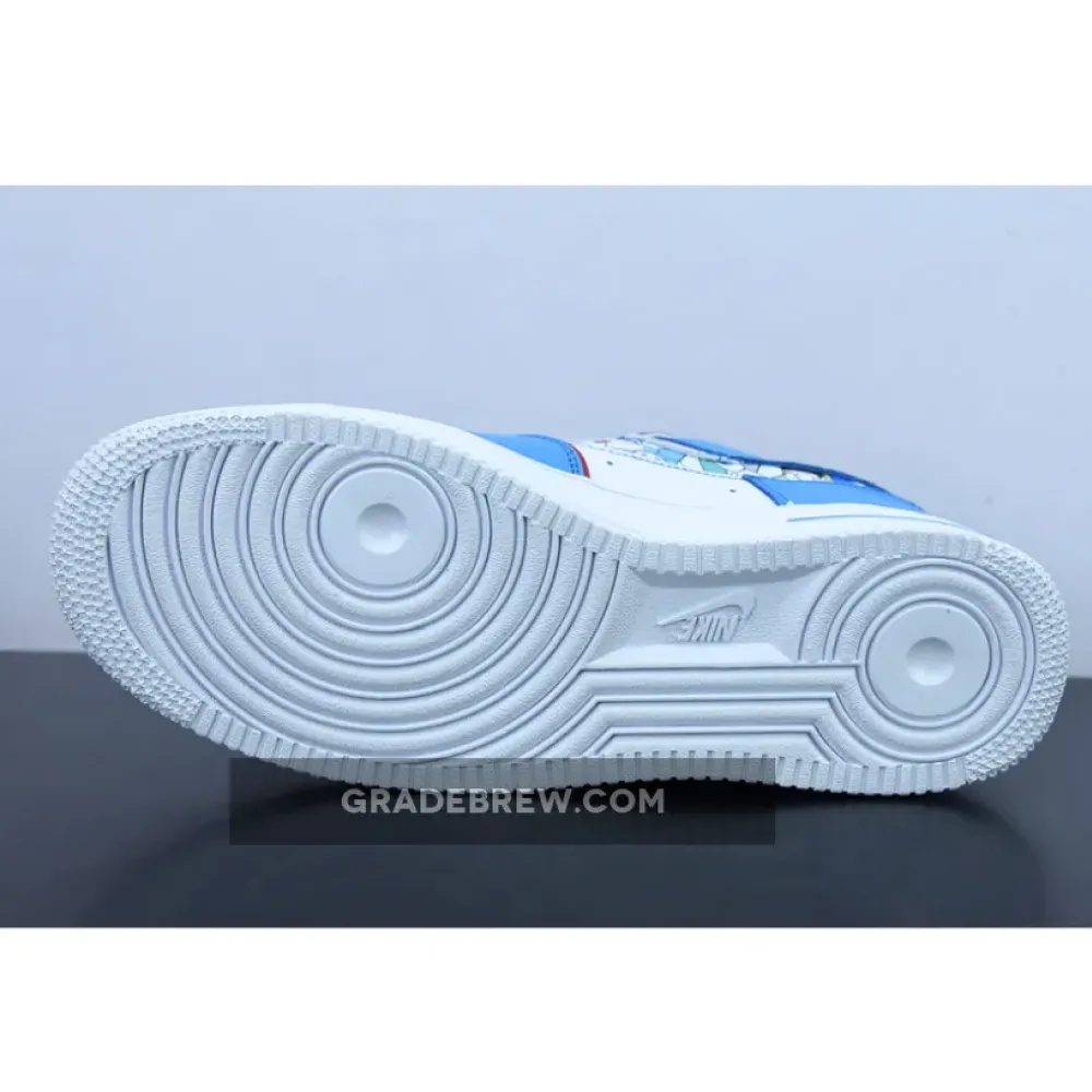Nike Air Force 1 Low Custom Doraemon Blue/White/Red