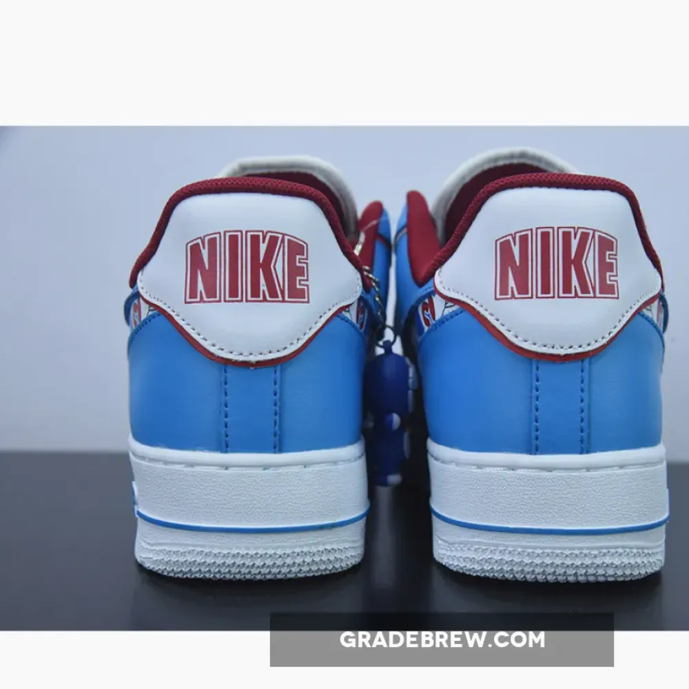 Nike Air Force 1 Low Custom Doraemon Blue/White/Red