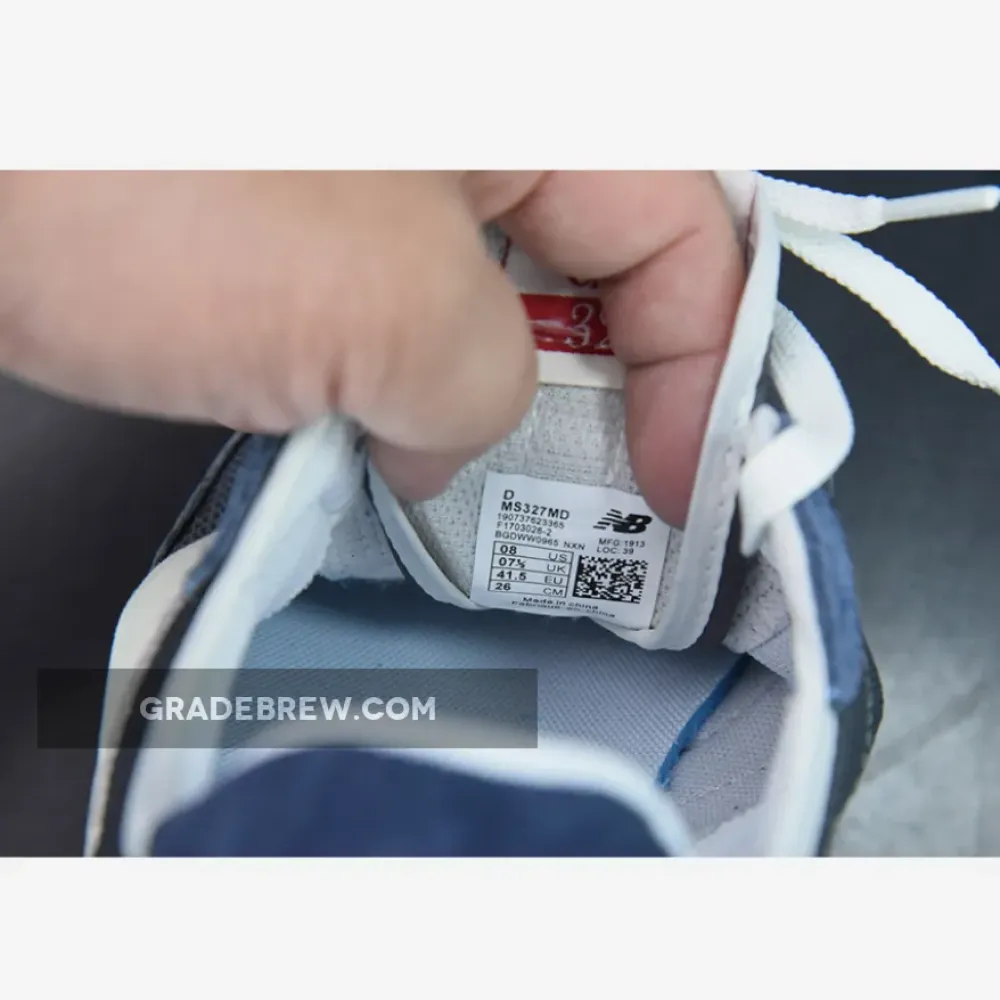 New Balance 327 Castlerock Navy  MS327MD