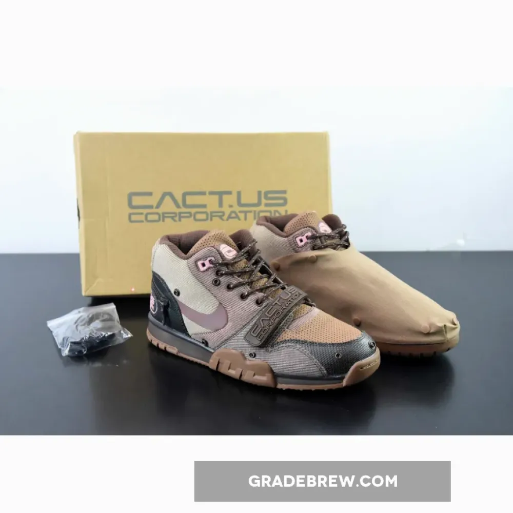 Nike Air Trainer 1 Light Chocolate Brown/Pink/Black DR7515-200