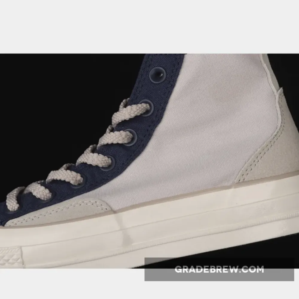 Converse Chuck 70 Reimagined Midnight Navy/Pale Putty/Egret 171686C