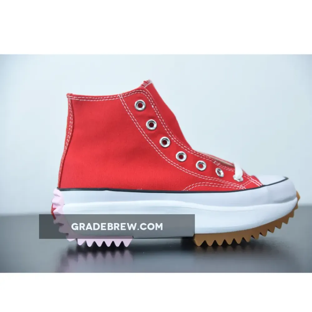 Converse Run Star Hike Hi University Red Peony Pink 167107C