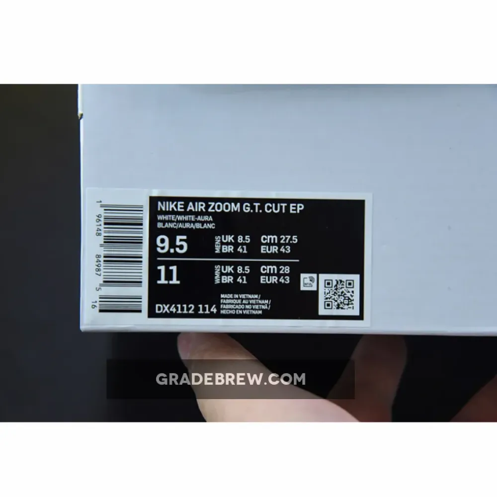 Nike Zoom GT Cut Ghost White/Blue/Green DX4112-114