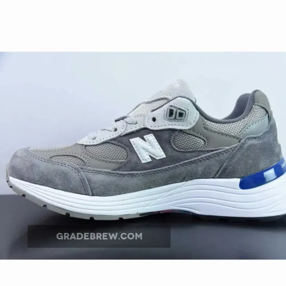 New Balance 992 Grey Red Blue M992AG