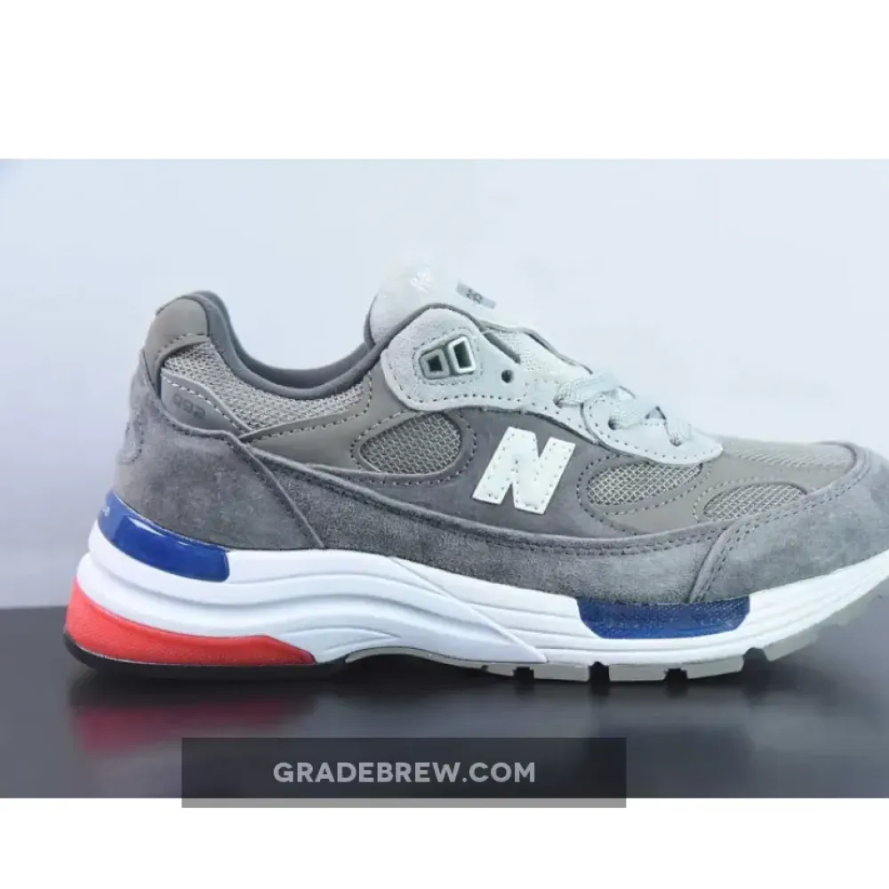 New Balance 992 Grey Red Blue M992AG