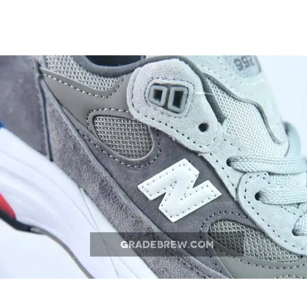 New Balance 992 Grey Red Blue M992AG