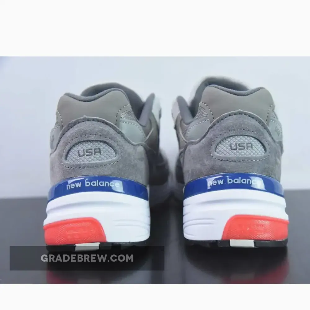 New Balance 992 Grey Red Blue M992AG