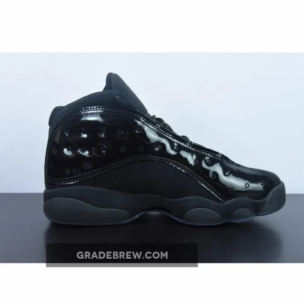 Air Jordan 13 Cap and Gown Black/Red/Grey 414571-012