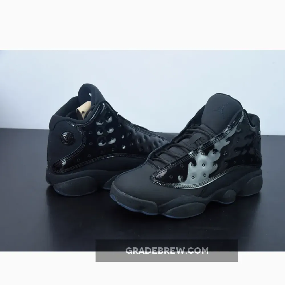 Air Jordan 13 Cap and Gown Black/Red/Grey 414571-012