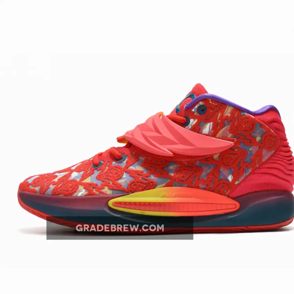 Nike KD 14 Red/Blue-Yellow Blue/Yellow/Red DO6903-600
