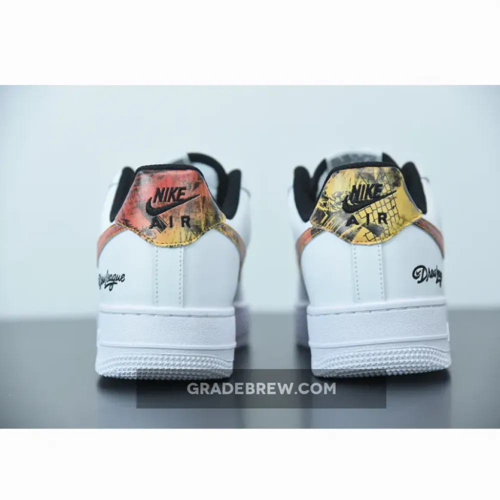 Nike Air Force 1 Low Drew League White/Multi-Color/Black DM7578-100