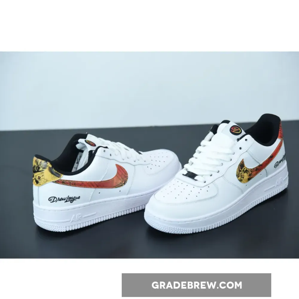 Nike Air Force 1 Low Drew League White/Multi-Color/Black DM7578-100