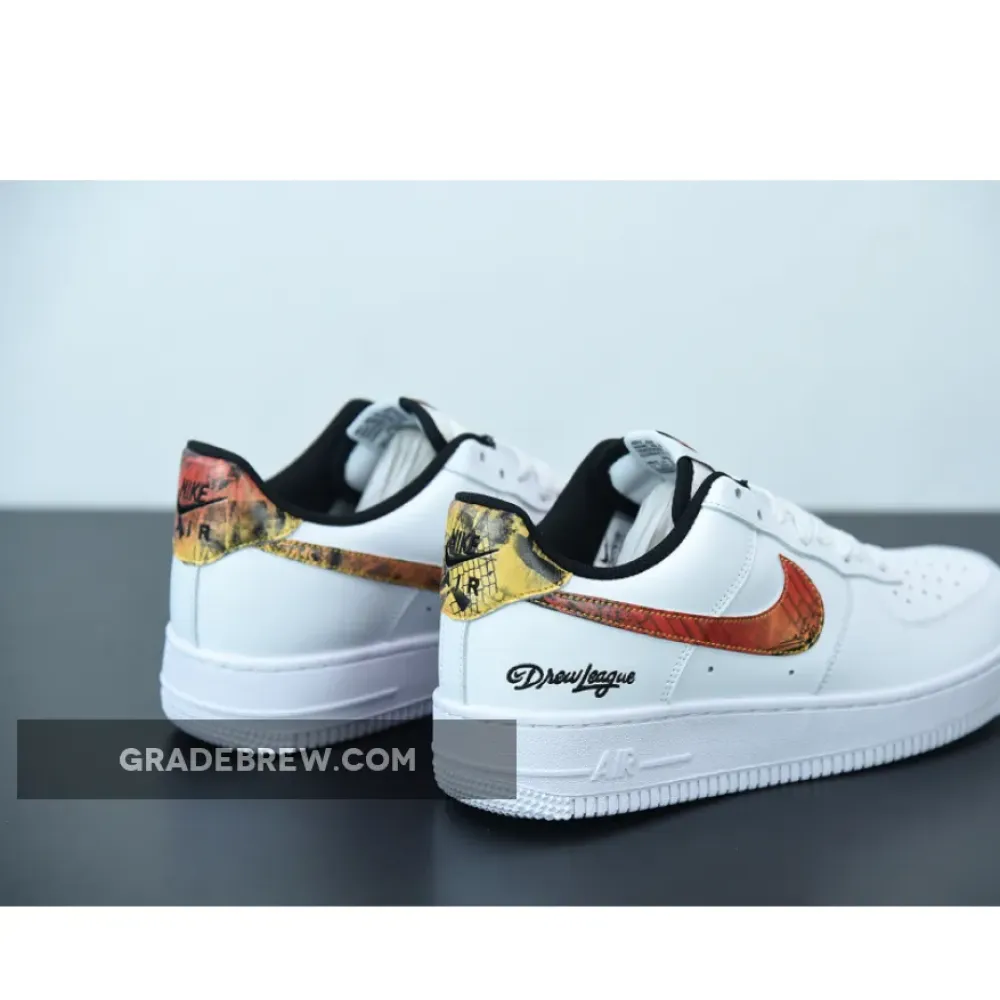 Nike Air Force 1 Low Drew League White/Multi-Color/Black DM7578-100