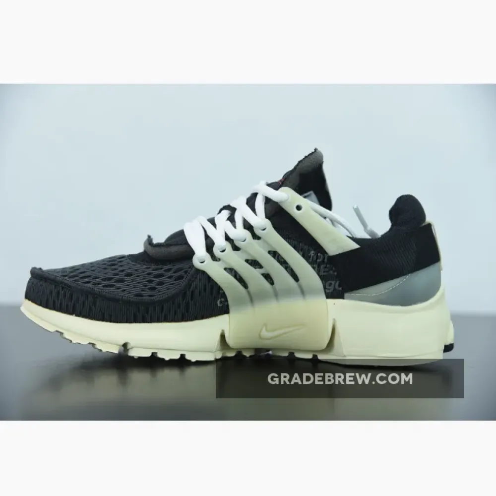 Nike Presto Black-Muslin/Off-White Black/Muslin/Black AA3830-001