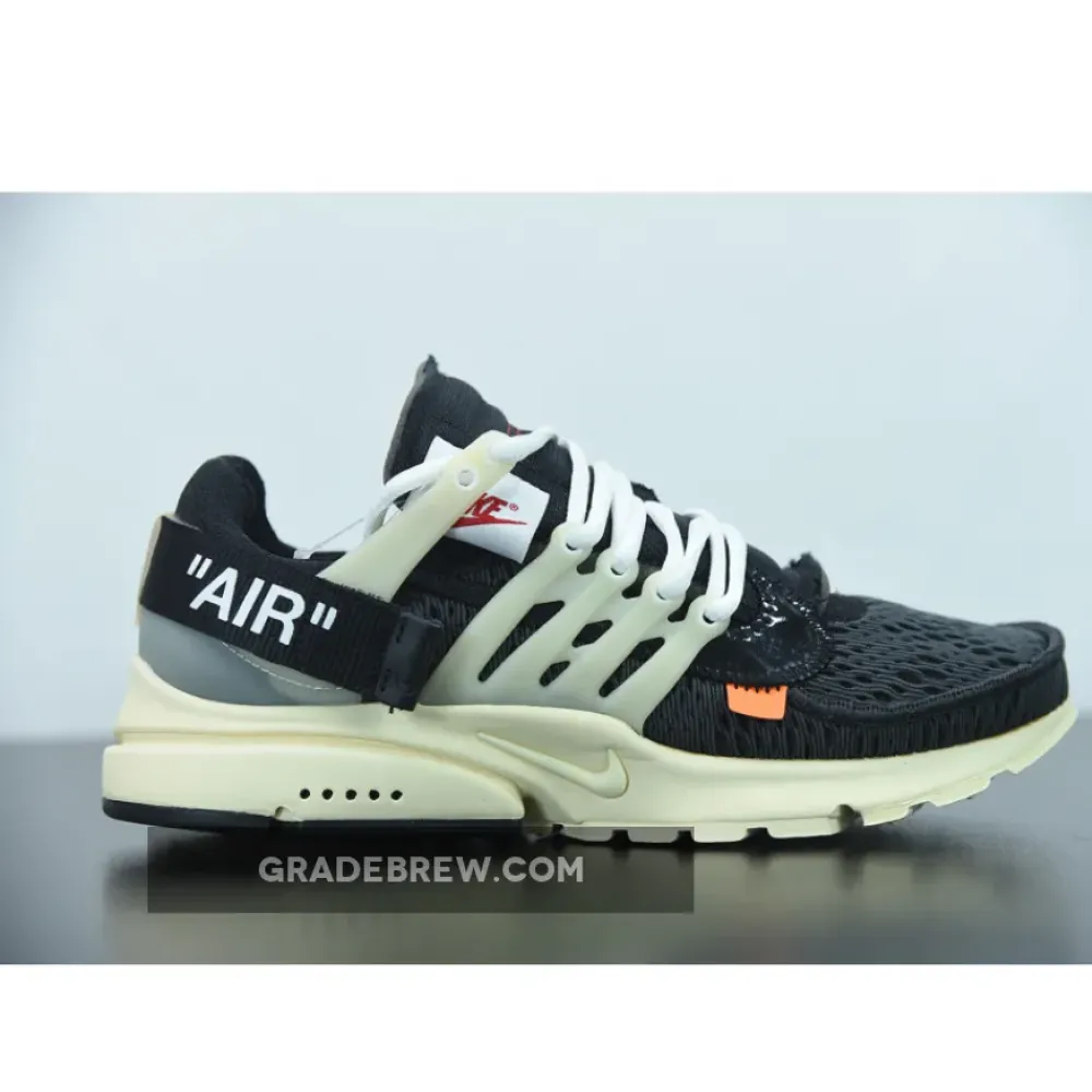Nike Presto Black-Muslin/Off-White Black/Muslin/Black AA3830-001