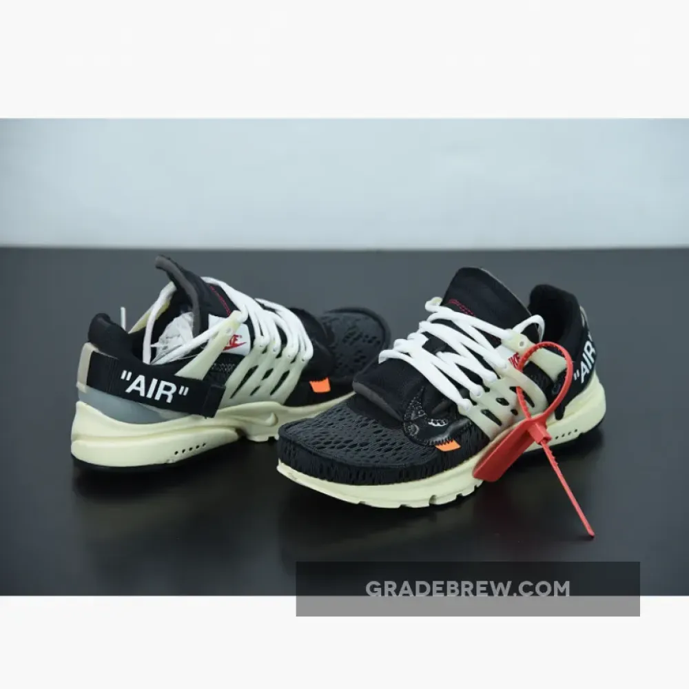 Nike Presto Black-Muslin/Off-White Black/Muslin/Black AA3830-001