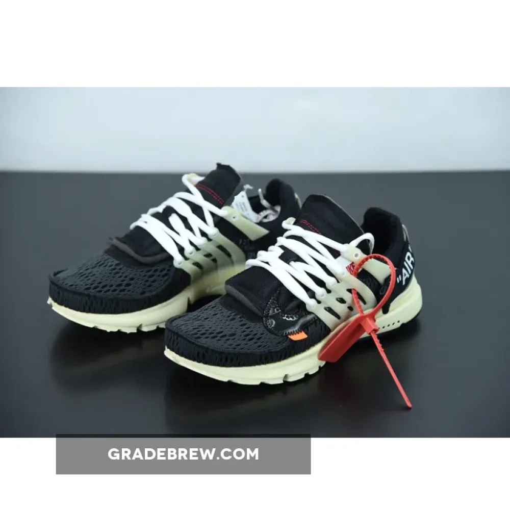 Nike Presto Black-Muslin/Off-White Black/Muslin/Black AA3830-001