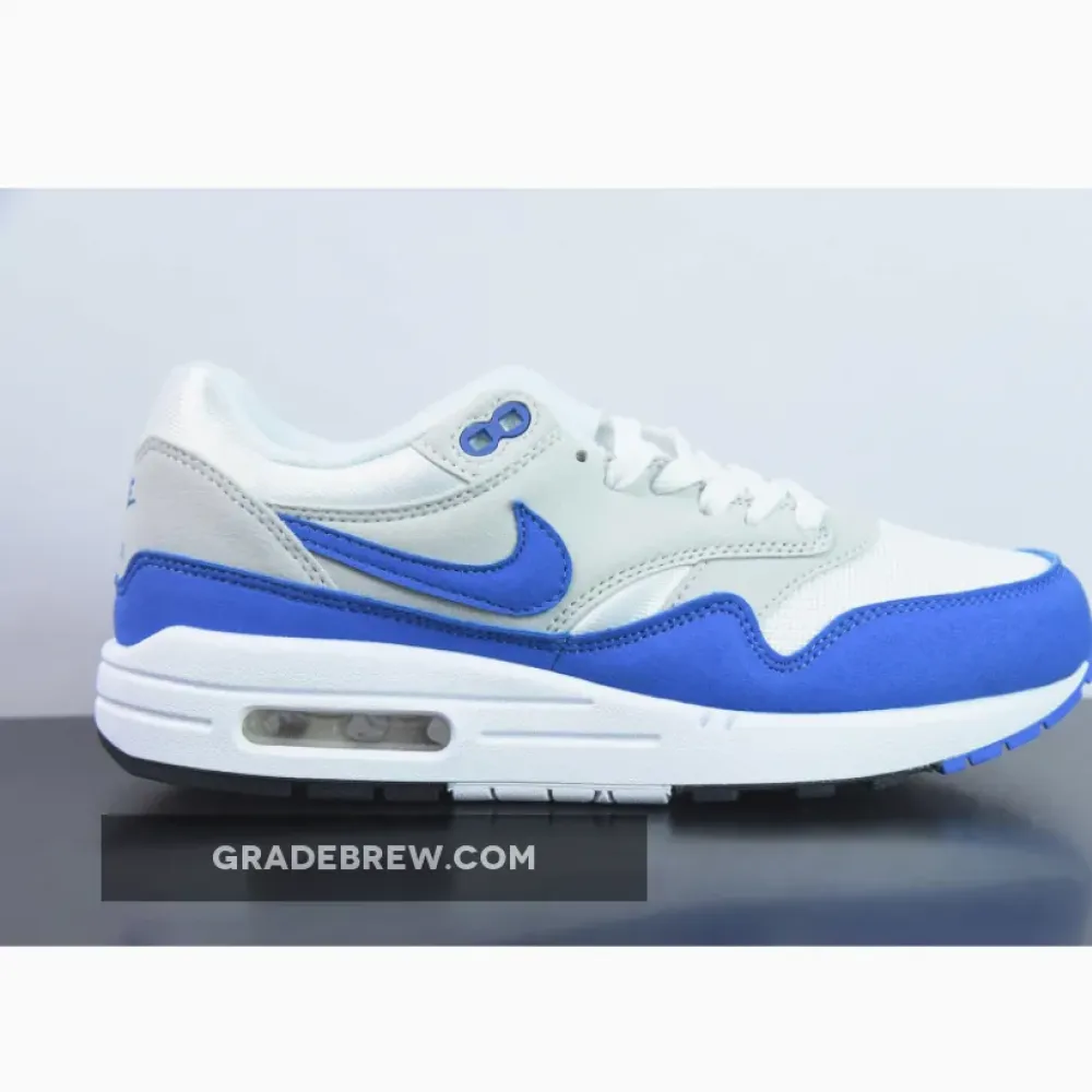 Nike Air Max 1 Anniversary Royal Blue/Beige/White 908375-102