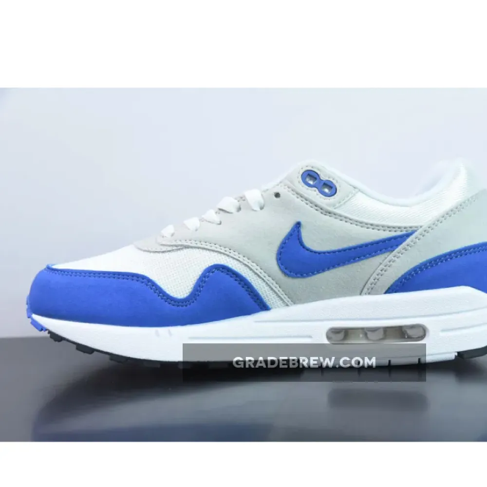Nike Air Max 1 Anniversary Royal Blue/Beige/White 908375-102