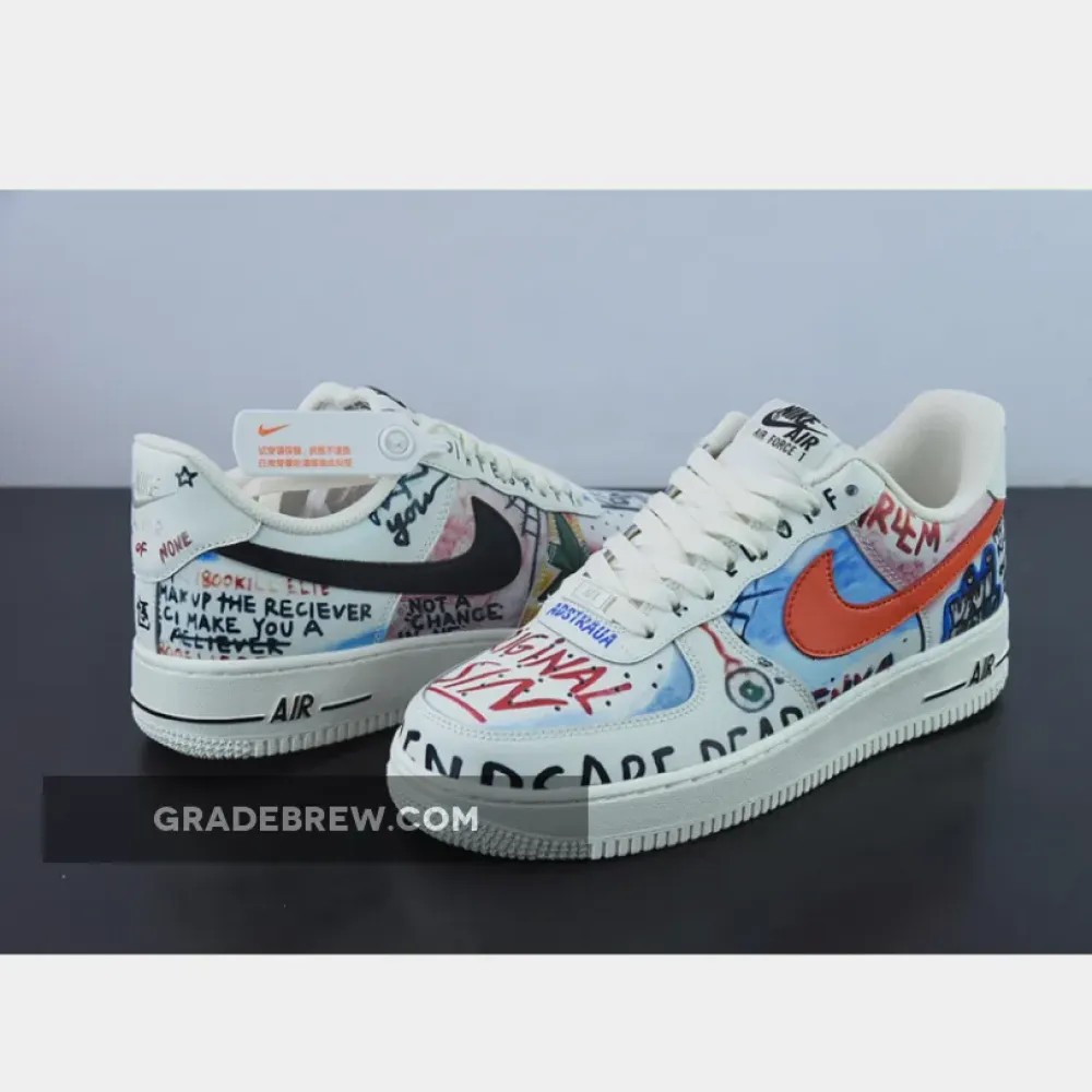 Nike Air Force 1 Low Mase White/Orange/Pink