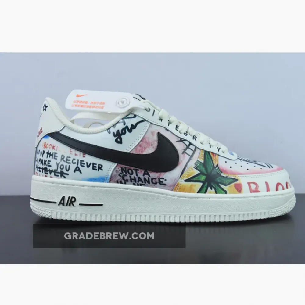 Nike Air Force 1 Low Mase White/Orange/Pink