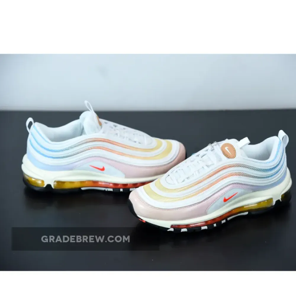 Nike Air Max 97 The Future is in the Air White/Sail/Infrared DD8500-161