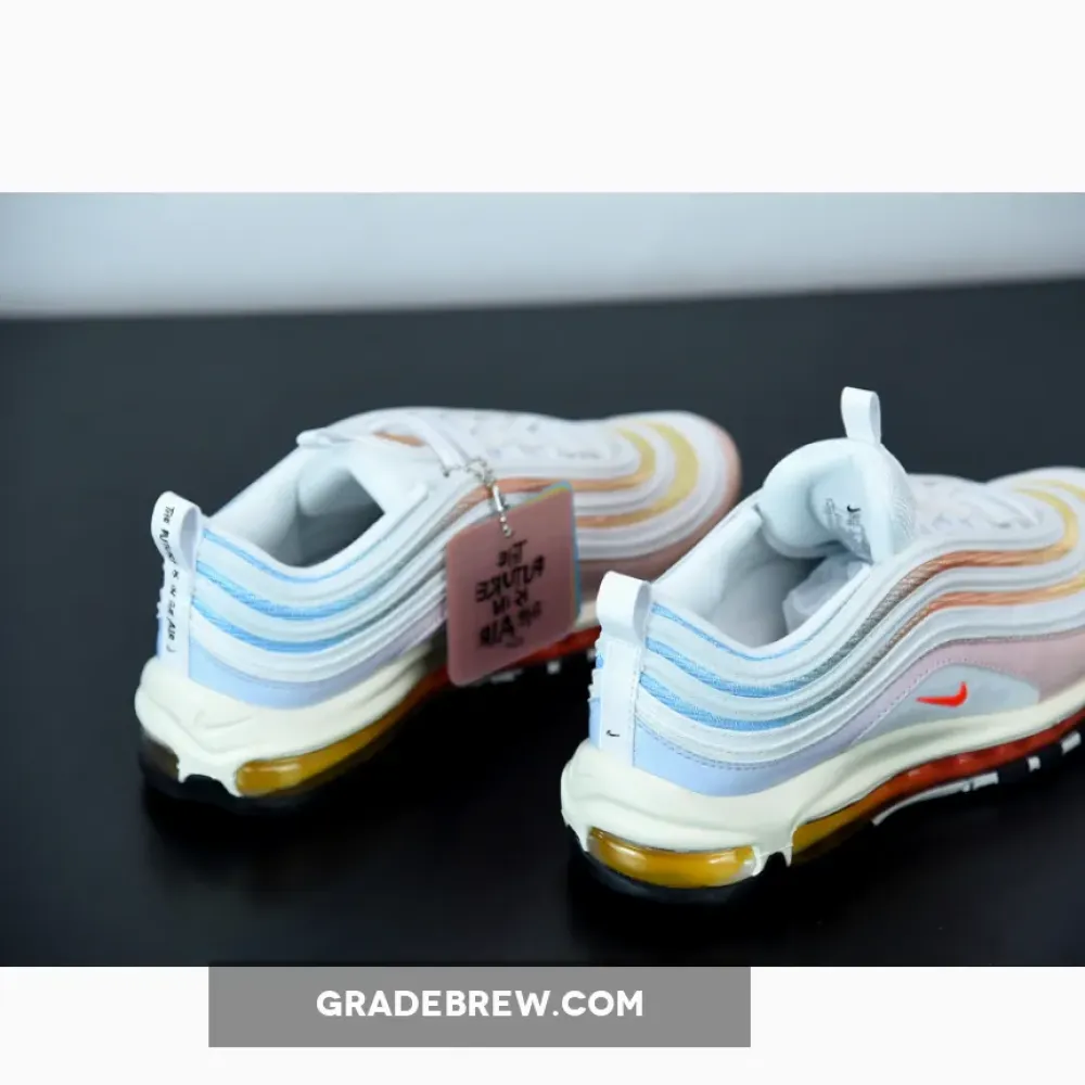 Nike Air Max 97 The Future is in the Air White/Sail/Infrared DD8500-161