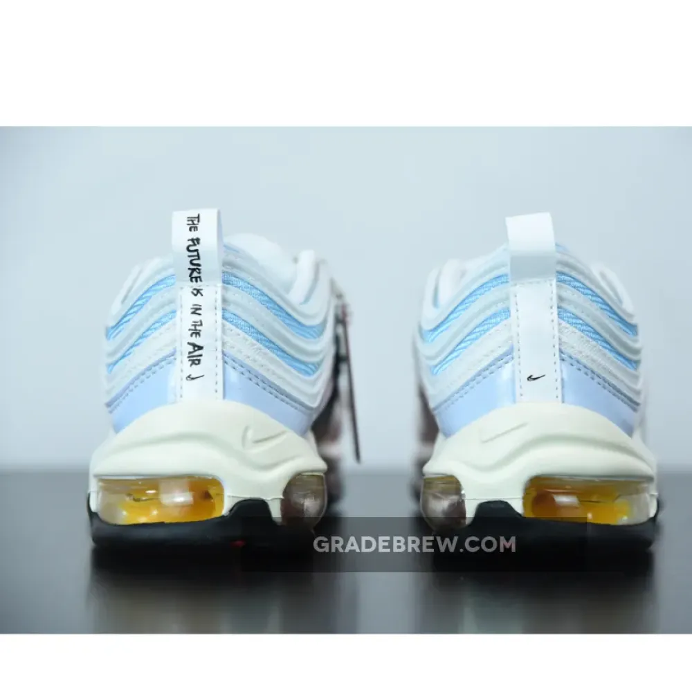 Nike Air Max 97 The Future is in the Air White/Sail/Infrared DD8500-161