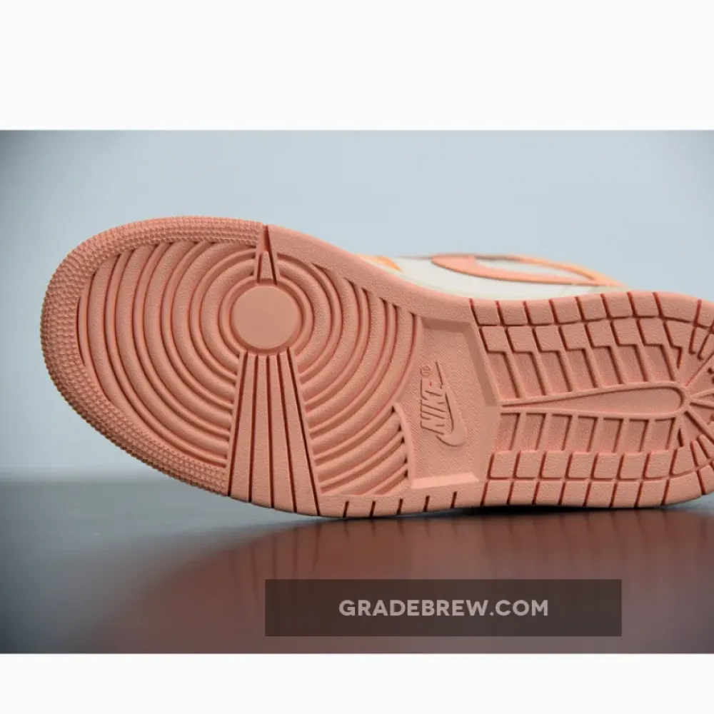 Nike Air Jordan 1 Mid Atomic Orange/Apricot Agate-Terra Blush DH4270-800