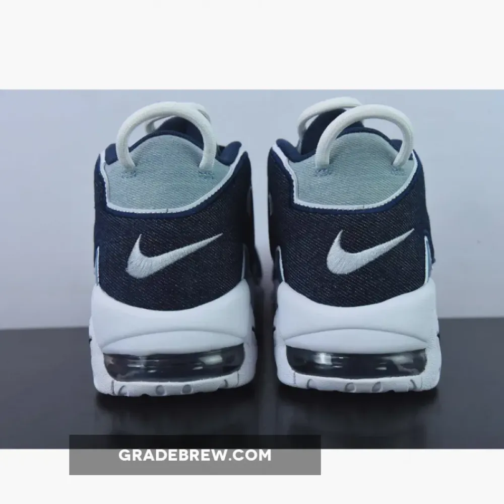 Nike Air More Uptempo Denim White/Total Orange/Obsidian CJ6125-100