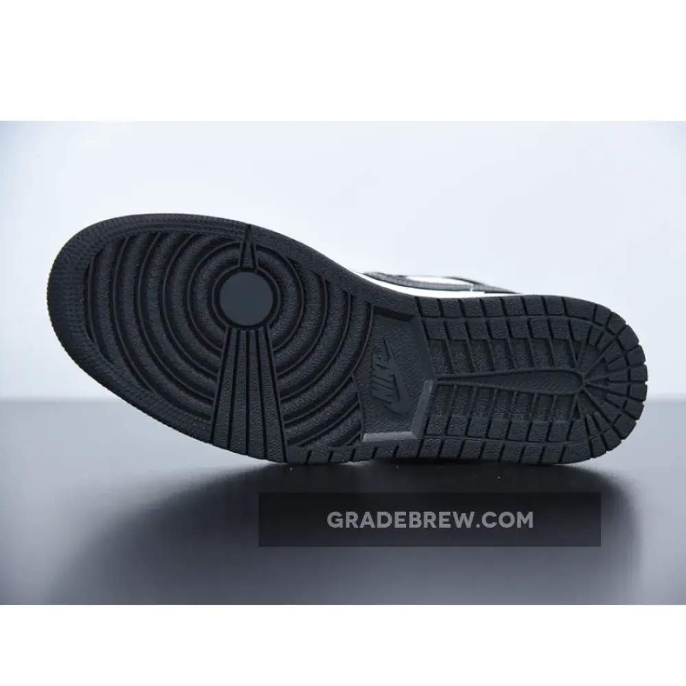 Nike Air Jordan 1 Mid Satin White/Black/Silver 852542-011