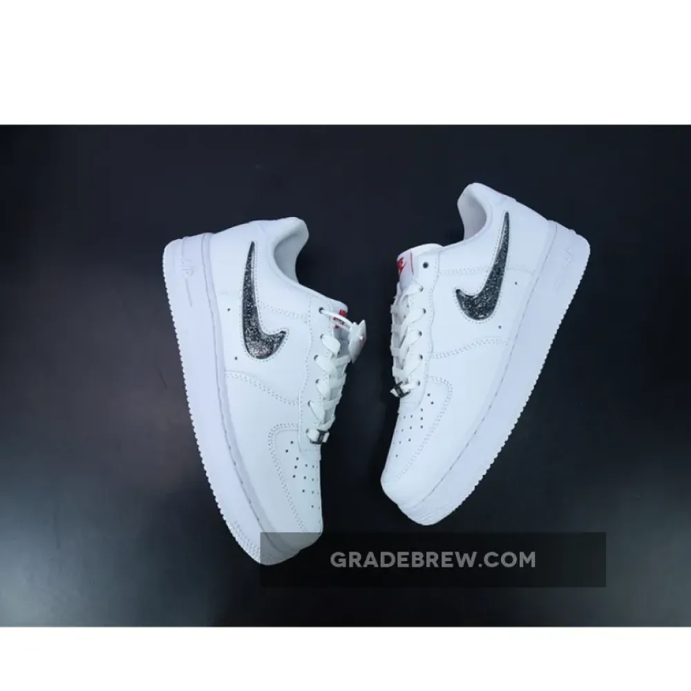 Nike Air Force 1 Low LV8 Metallic Silver White/Pink/Black DC9651-100