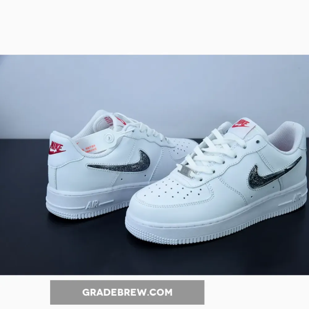 Nike Air Force 1 Low LV8 Metallic Silver White/Pink/Black DC9651-100