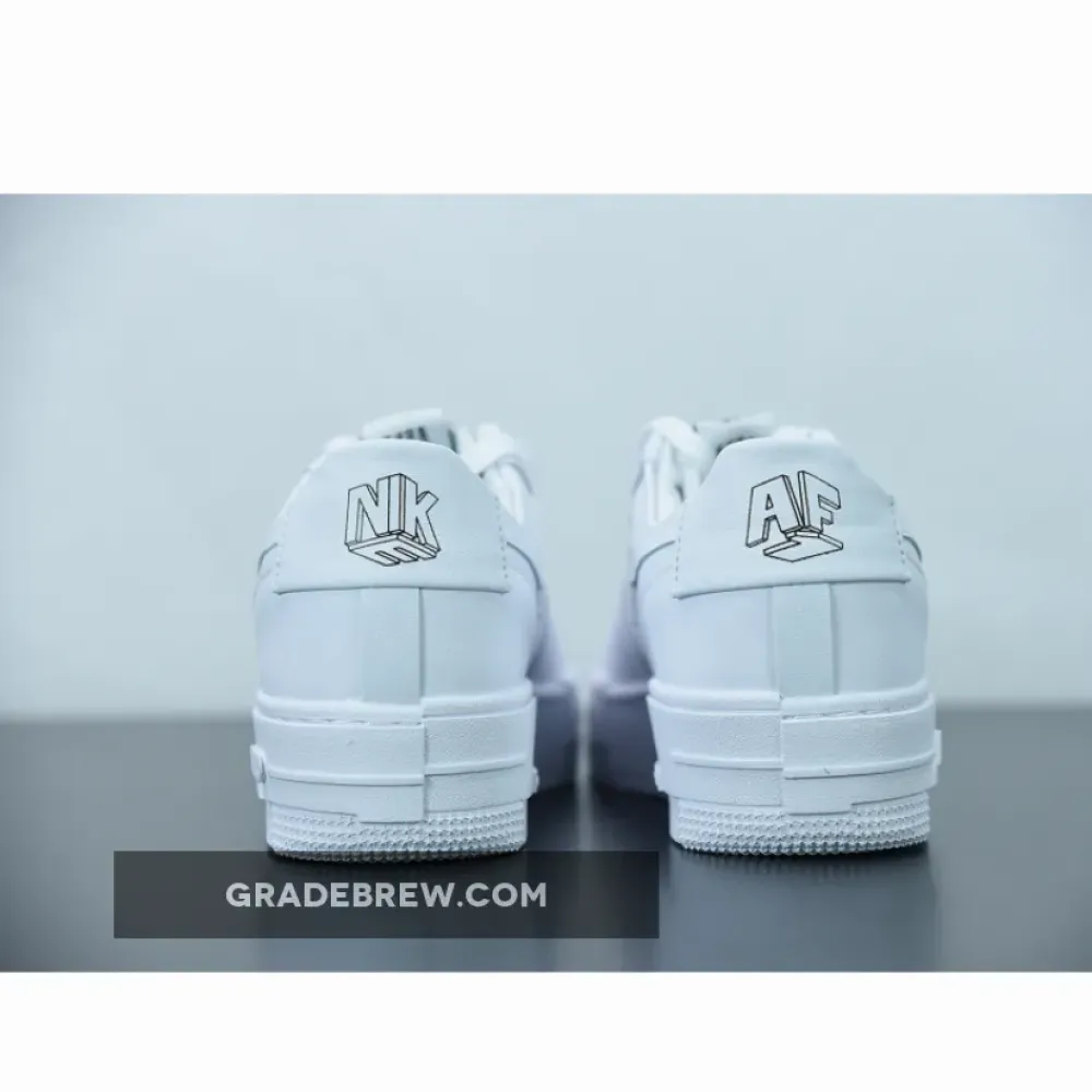 Nike Air Force 1 Pixel White/Black/Silver CK6649-100