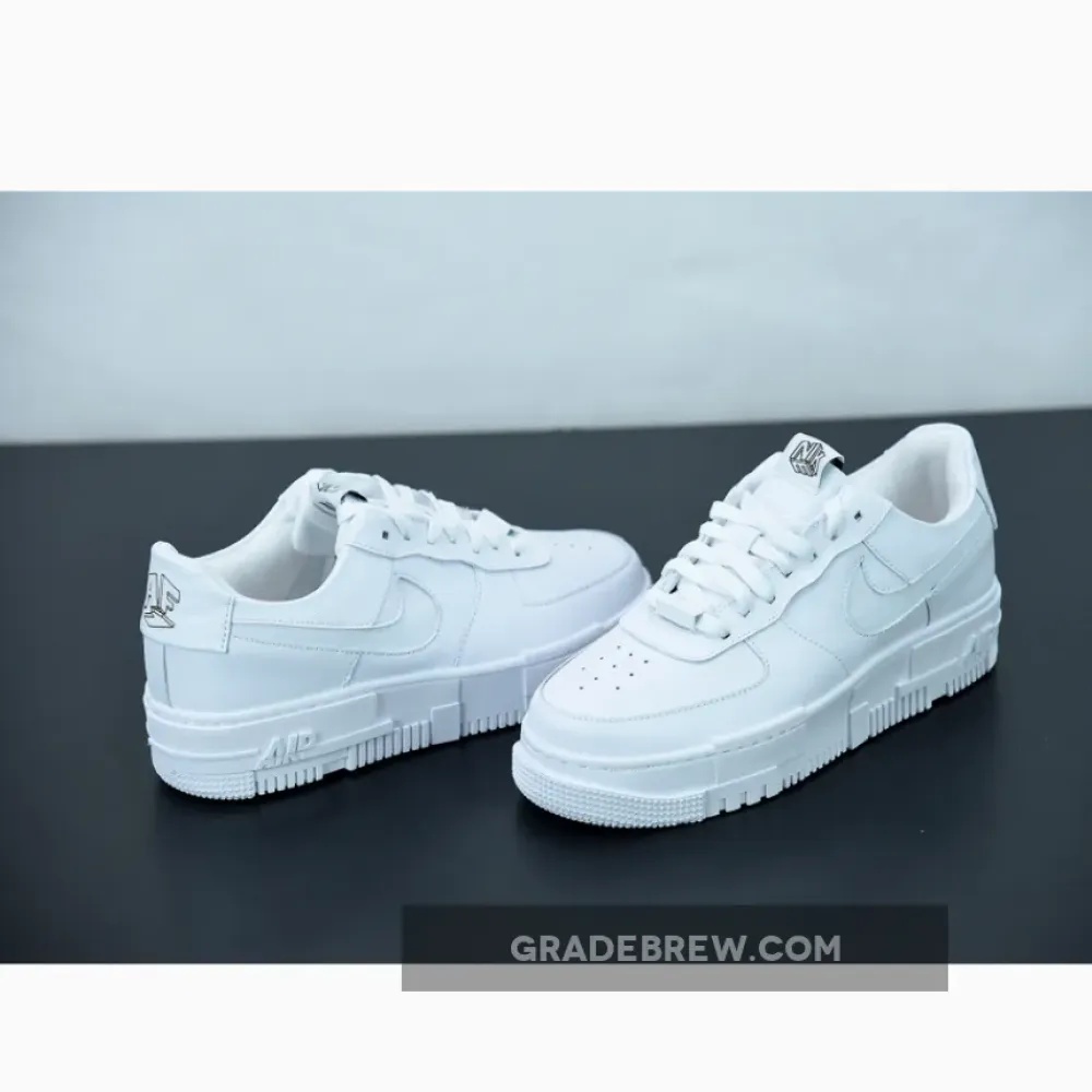Nike Air Force 1 Pixel White/Black/Silver CK6649-100