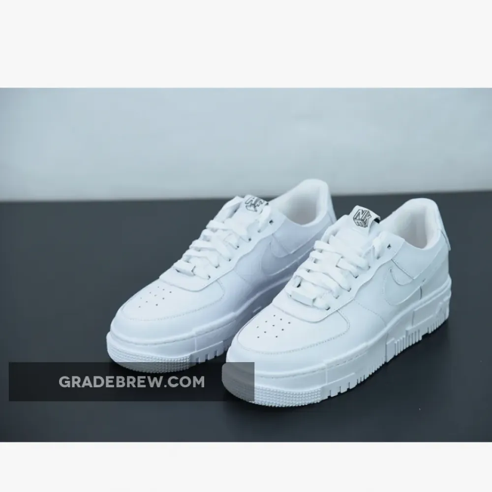 Nike Air Force 1 Pixel White/Black/Silver CK6649-100