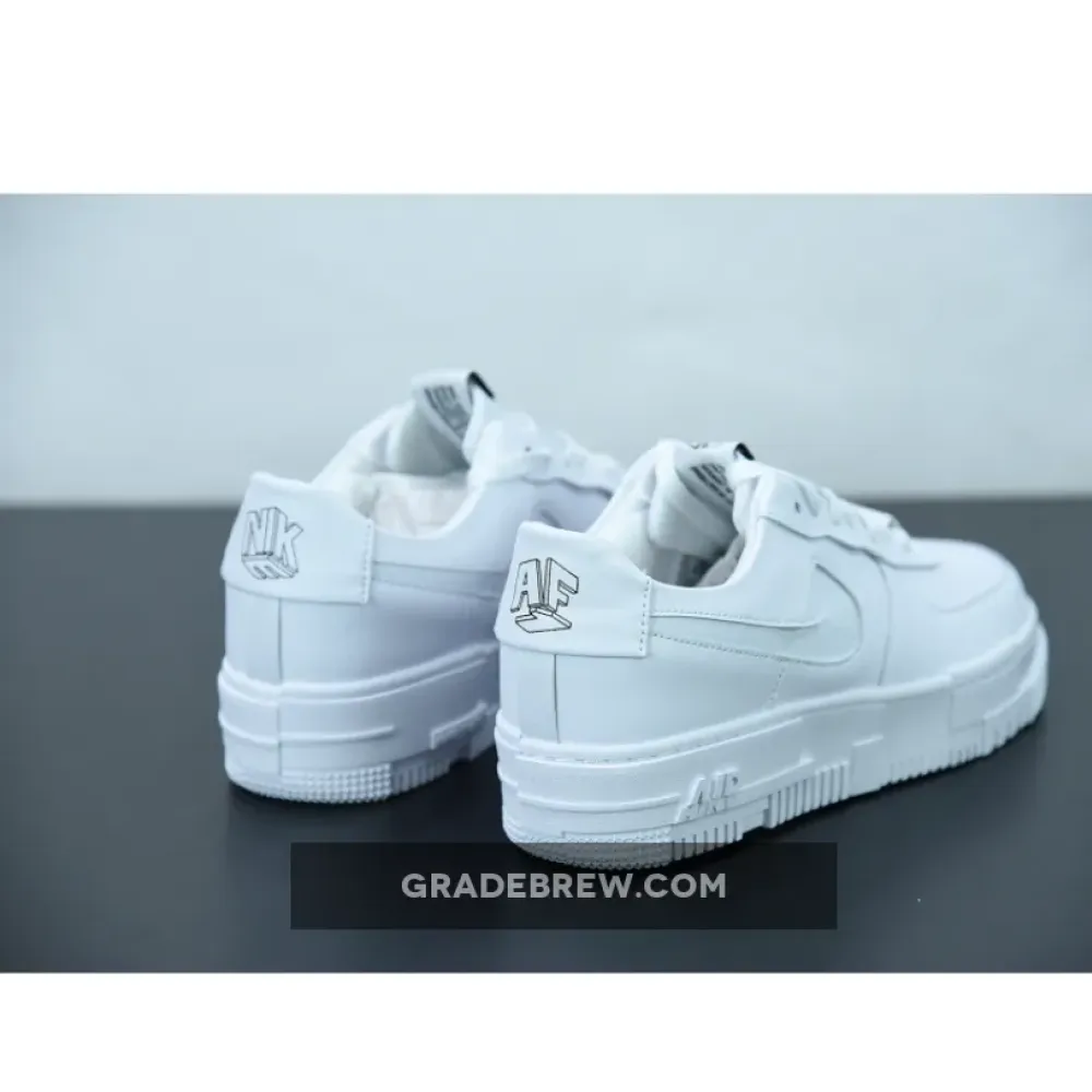 Nike Air Force 1 Pixel White/Black/Silver CK6649-100