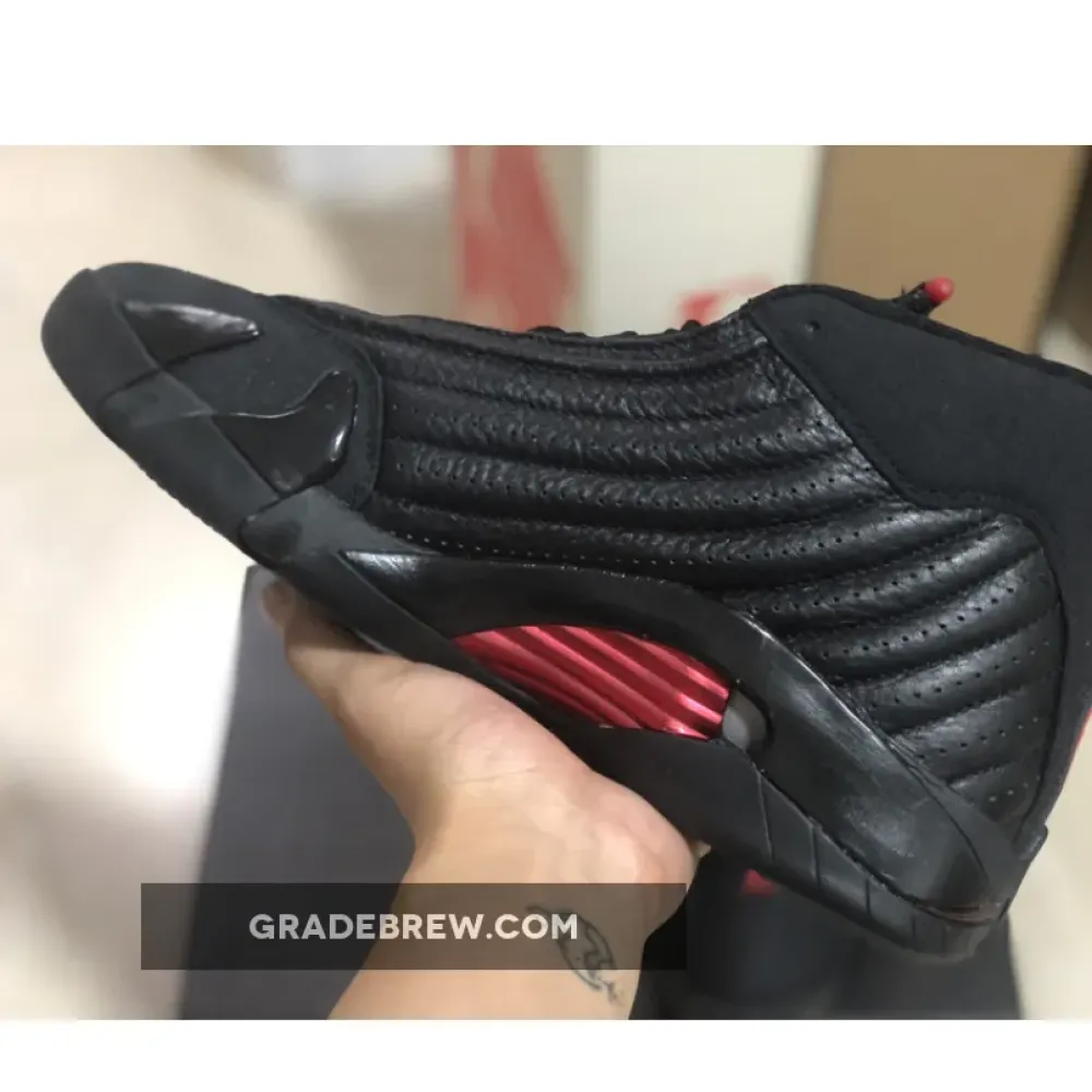 Air Jordan 14 Last Shot Black/Varsity Red/Black 487471-003