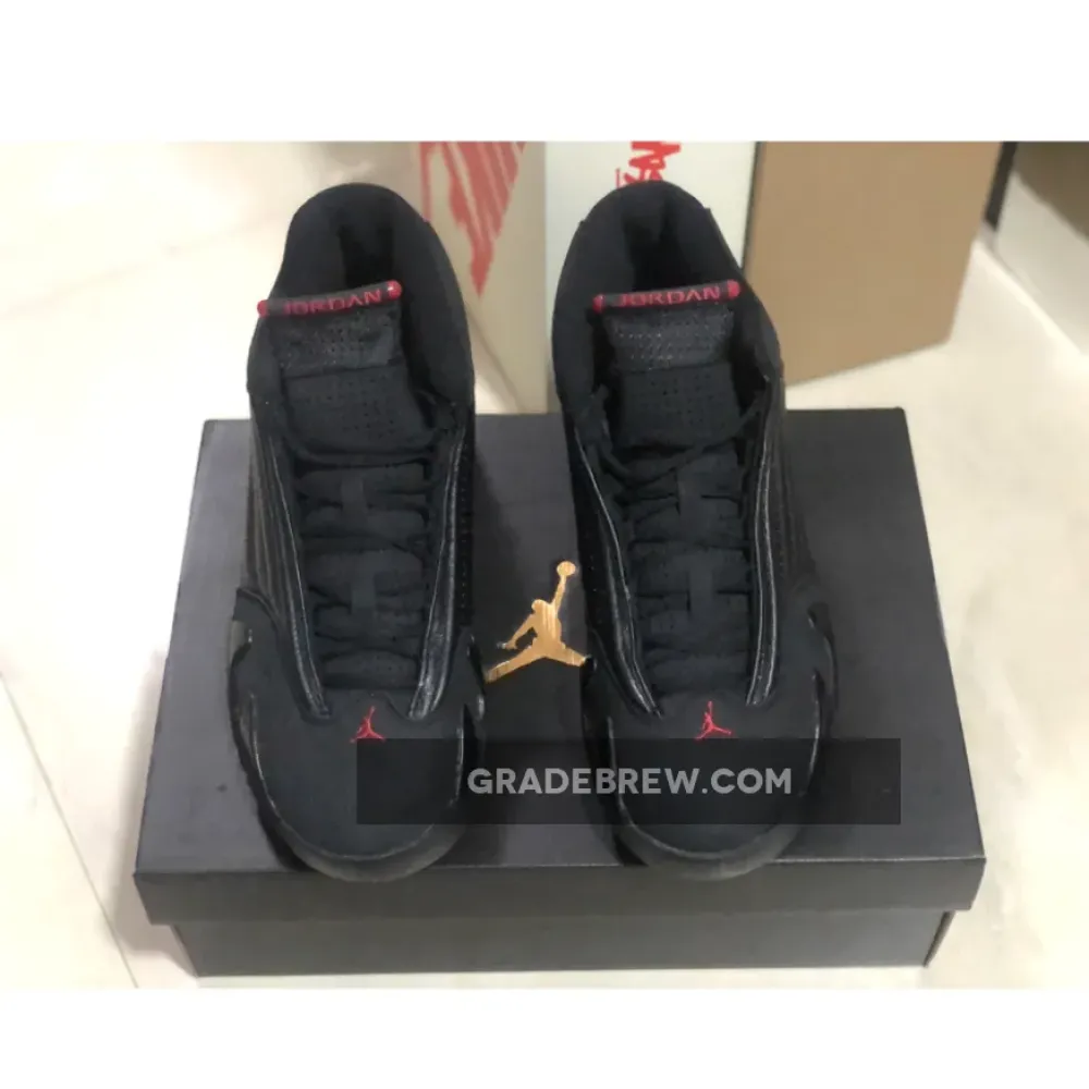 Air Jordan 14 Last Shot Black/Varsity Red/Black 487471-003